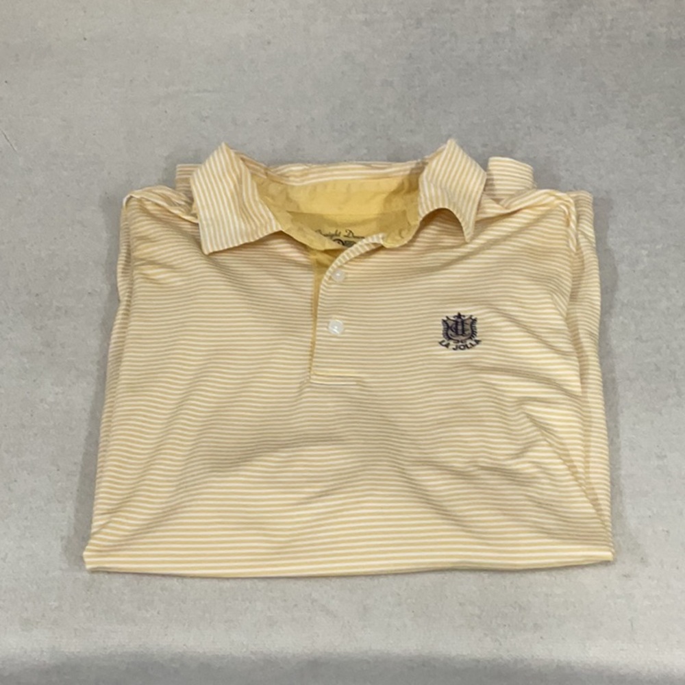 EUC Mens Short sleeve Straight down Polo Shirt